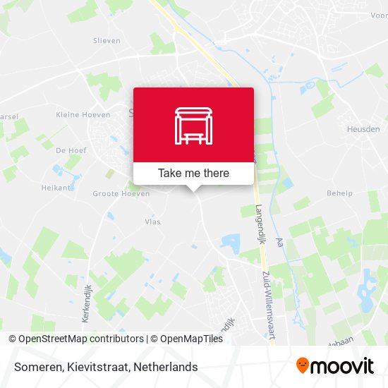 Someren, Kievitstraat map