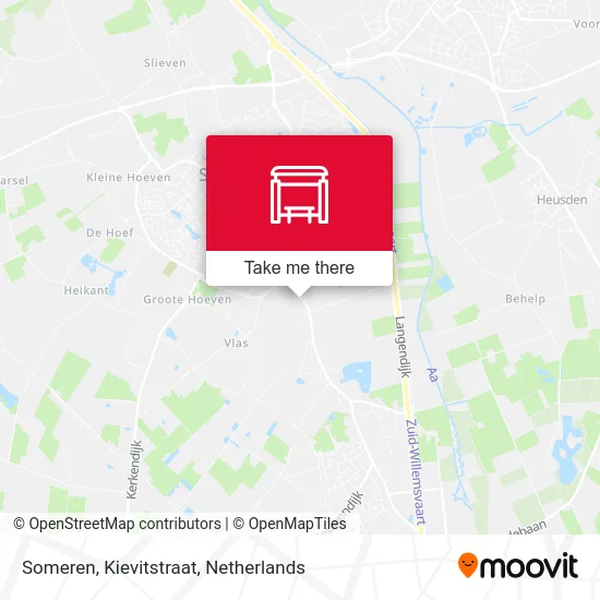 Someren, Kievitstraat map