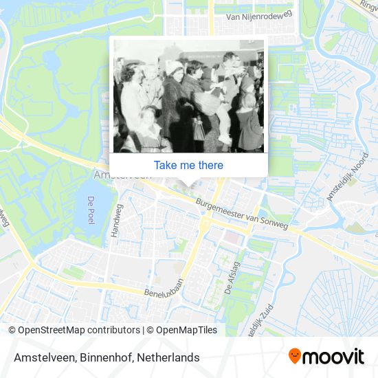 Amstelveen, Binnenhof Karte