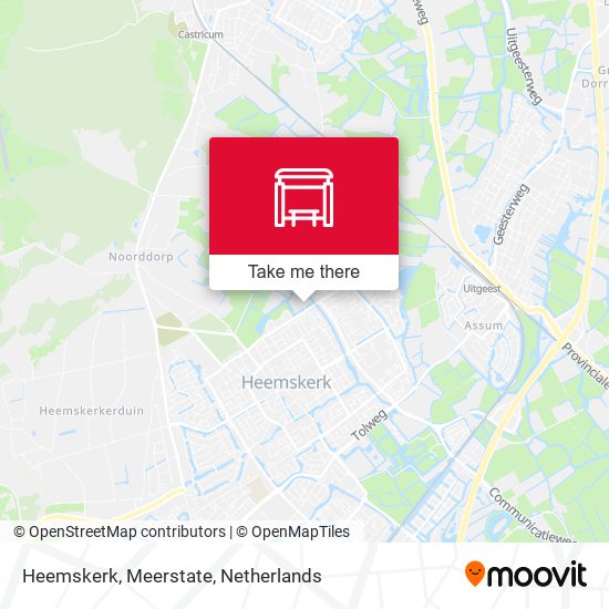 Heemskerk, Meerstate map