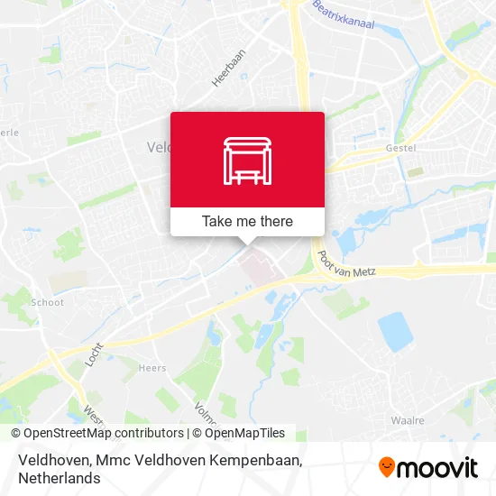 Veldhoven, Mmc Veldhoven Kempenbaan map