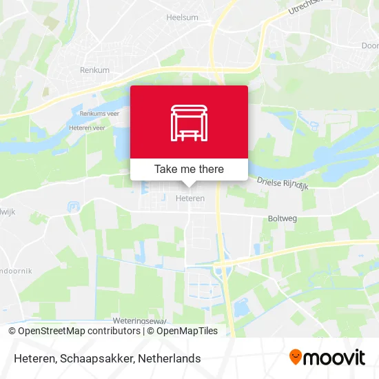 Heteren, Schaapsakker map