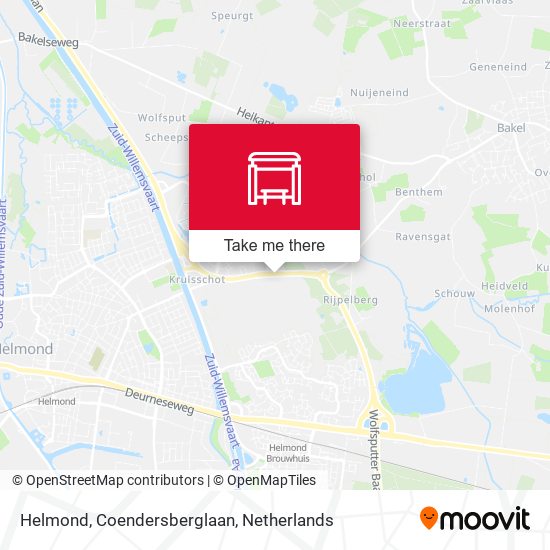 Helmond, Coendersberglaan map