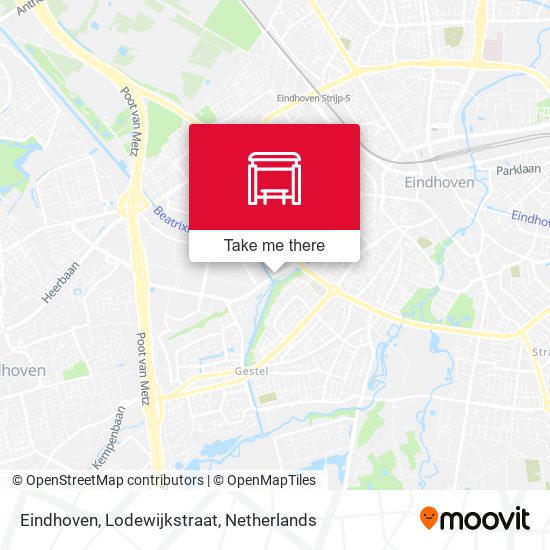 Eindhoven, Lodewijkstraat map