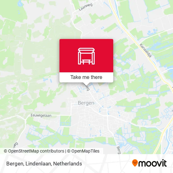 Bergen, Lindenlaan map