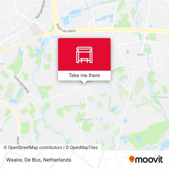 Waalre, De Bus map