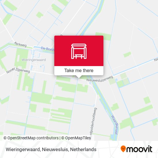 Wieringerwaard, Nieuwesluis map