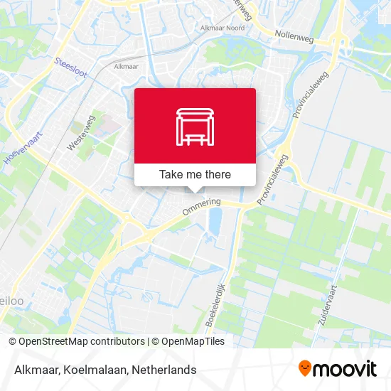 Alkmaar, Koelmalaan map