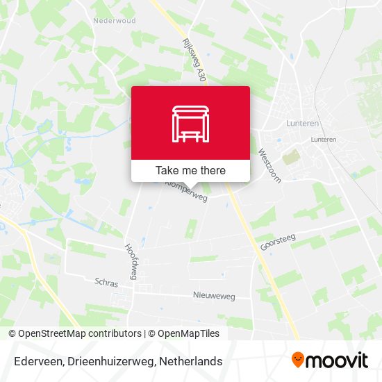 Ederveen, Drieenhuizerweg map