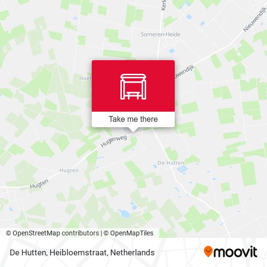 De Hutten, Heibloemstraat map