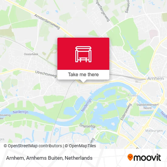 Arnhem, Arnhems Buiten map