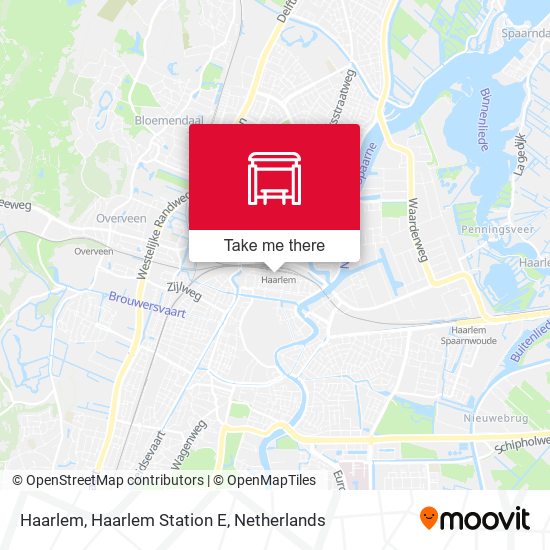 Haarlem, Haarlem Station E map