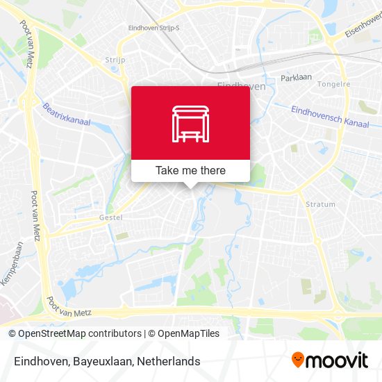 Eindhoven, Bayeuxlaan map