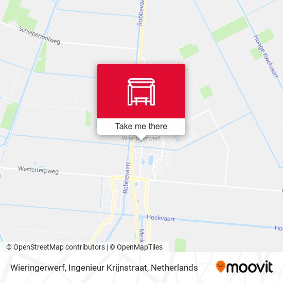Wieringerwerf, Ingenieur Krijnstraat map