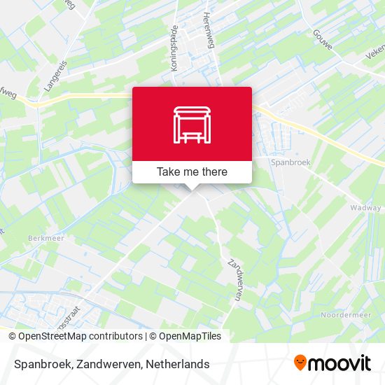 Spanbroek, Zandwerven map