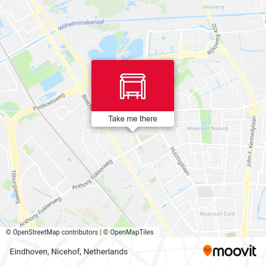 Eindhoven, Nicehof map