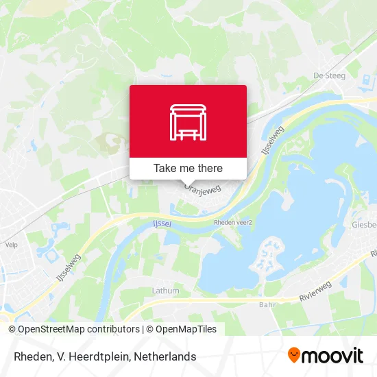Rheden, V. Heerdtplein map