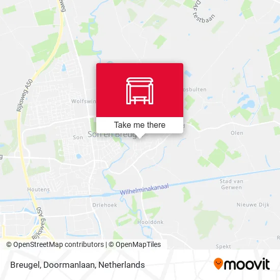 Breugel, Doormanlaan map