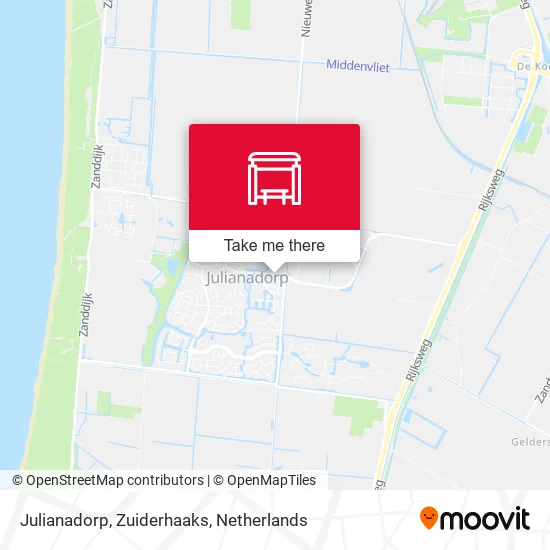Julianadorp, Zuiderhaaks map