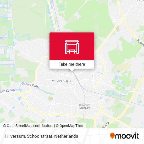 Hilversum, Schoolstraat map