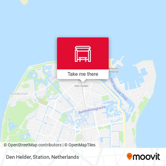 Den Helder, Station map