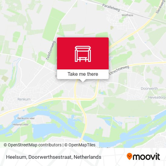 Heelsum, Doorwerthsestraat map