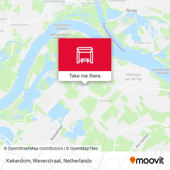 Kekerdom, Weverstraat map