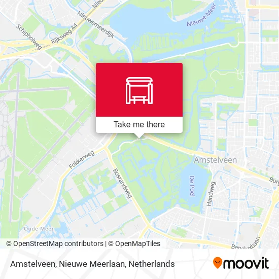 Amstelveen, Nieuwe Meerlaan map
