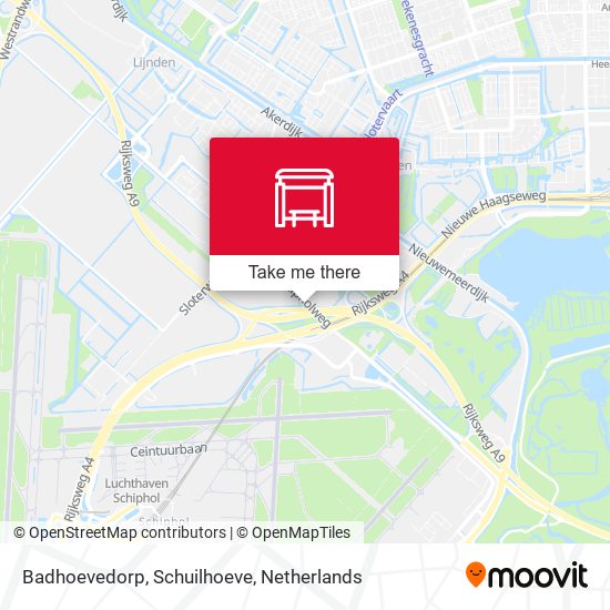 Badhoevedorp, Schuilhoeve Karte