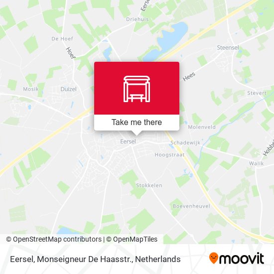 Eersel, Monseigneur De Haasstr. map