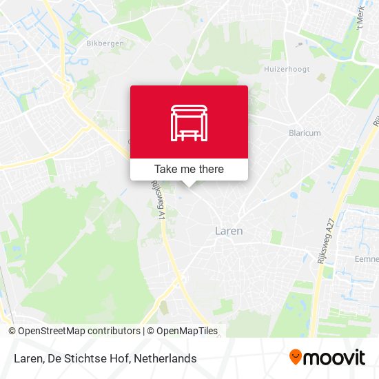 Laren, De Stichtse Hof map