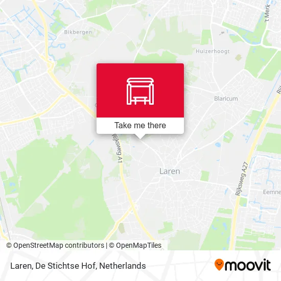 Laren, De Stichtse Hof map