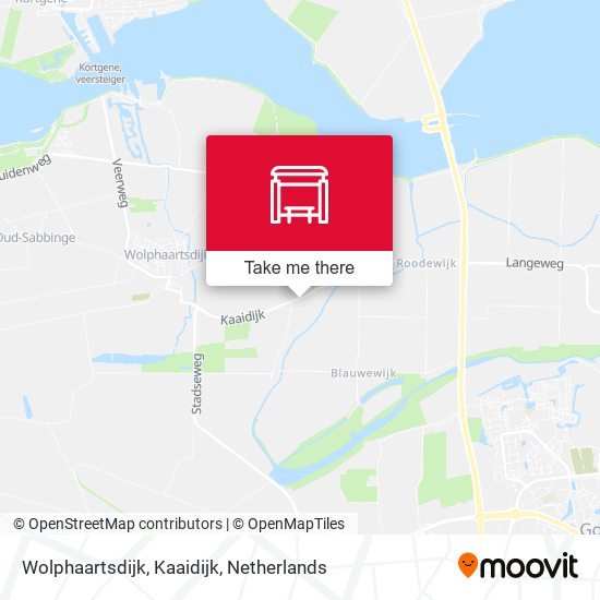 Wolphaartsdijk, Kaaidijk map