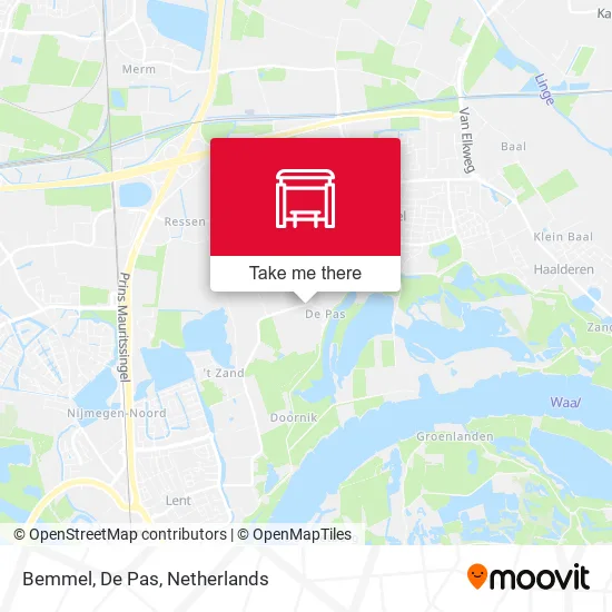 Bemmel, De Pas map