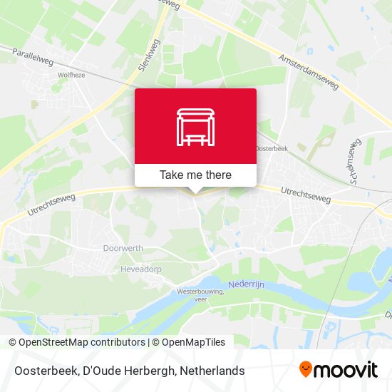 Oosterbeek, D'Oude Herbergh map