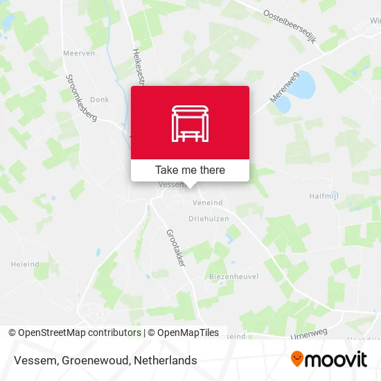Vessem, Groenewoud map