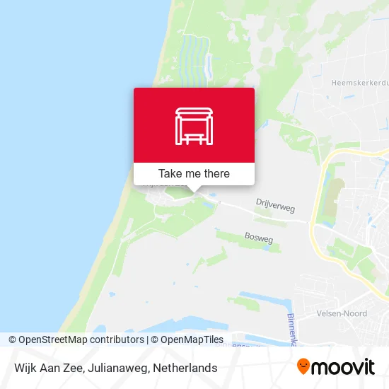 Wijk Aan Zee, Julianaweg map