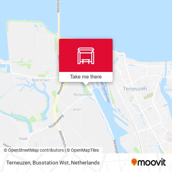 Terneuzen, Busstation Wst map