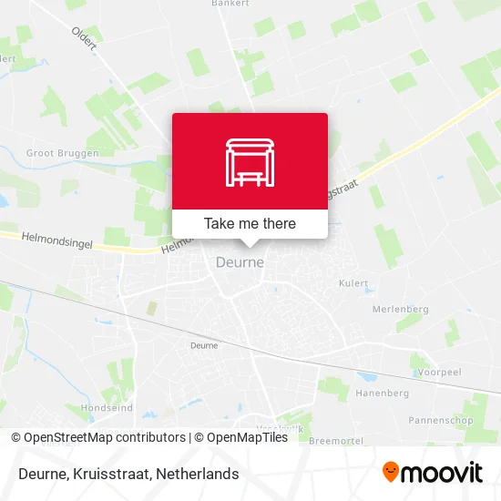 Deurne, Kruisstraat map