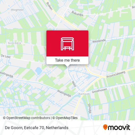 De Goorn, Eetcafe 70 map