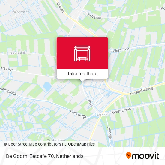 De Goorn, Eetcafe 70 map
