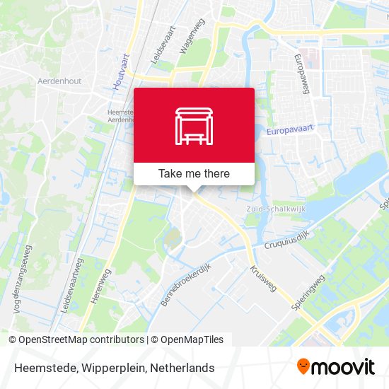Heemstede, Wipperplein map