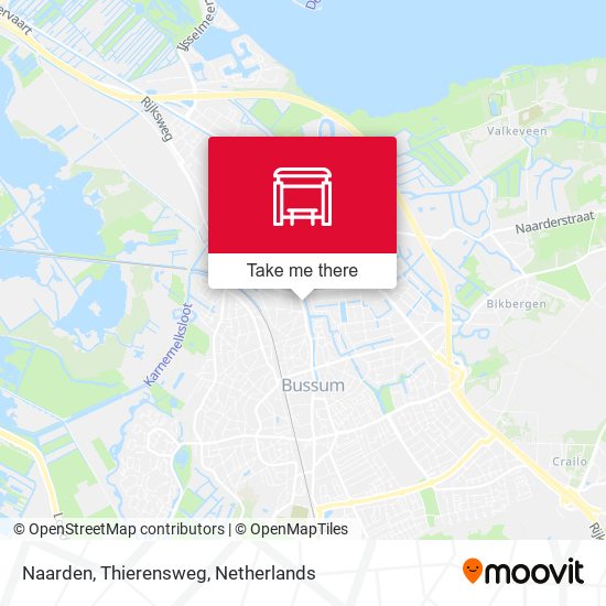 Naarden, Thierensweg map