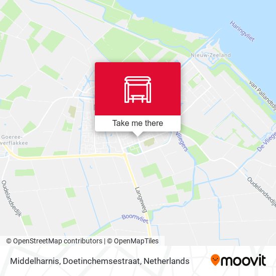Middelharnis, Doetinchemsestraat map