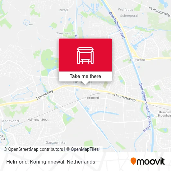 Helmond, Koninginnewal Karte