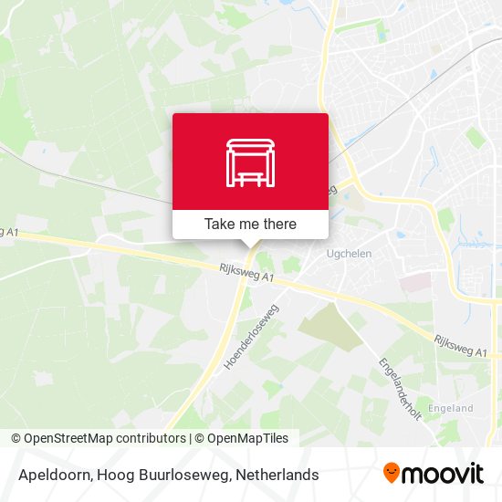 Apeldoorn, Hoog Buurloseweg map