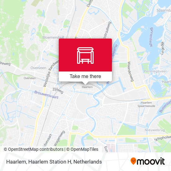 Haarlem, Haarlem Station H map