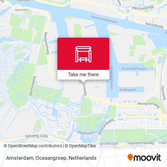 Amsterdam, Oceaangroep map