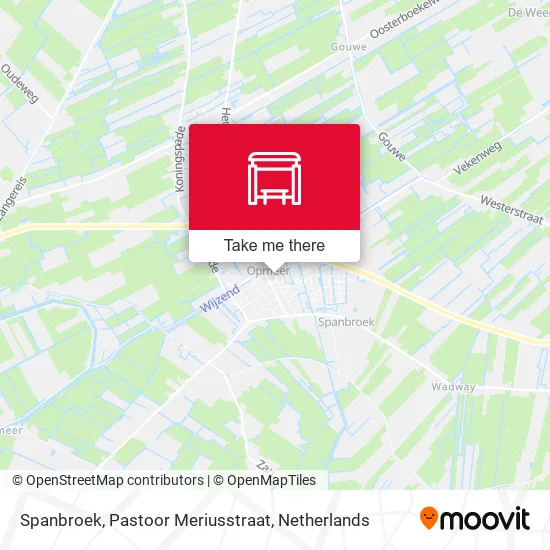 Spanbroek, Pastoor Meriusstraat map