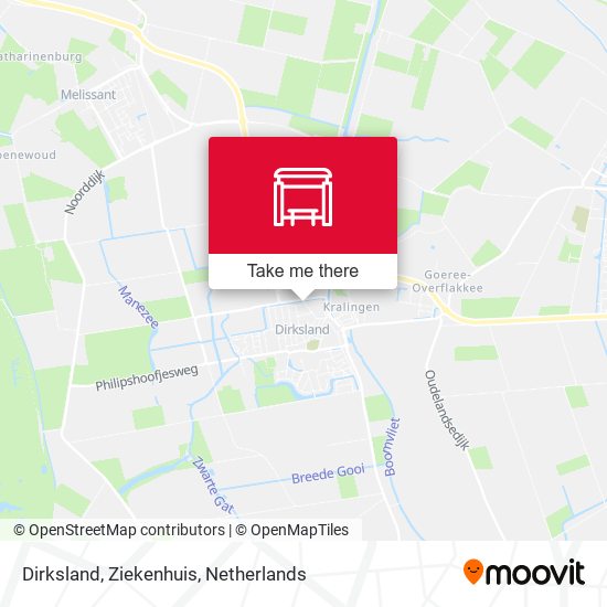 Dirksland, Ziekenhuis map
